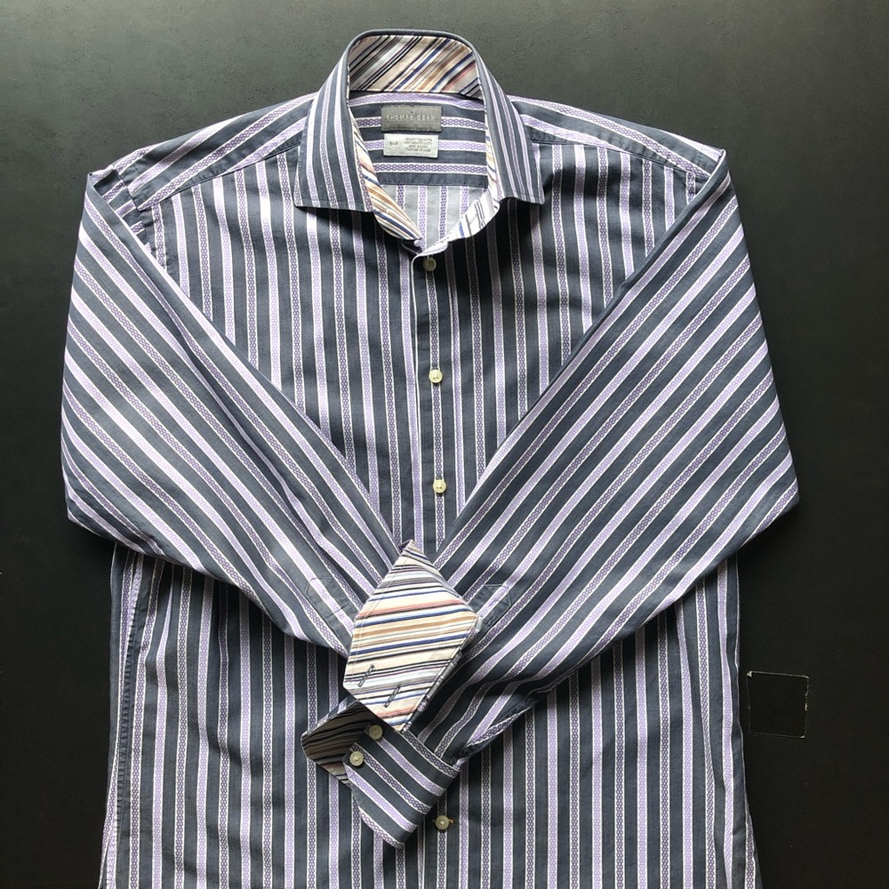 Thomas Dean Small Sport Shirt